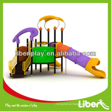 Kids Outdoor Play Estrutura Equipamentos com tubo slide, nosso próprio projeto R &amp; D equipe avalível LE.YY.006